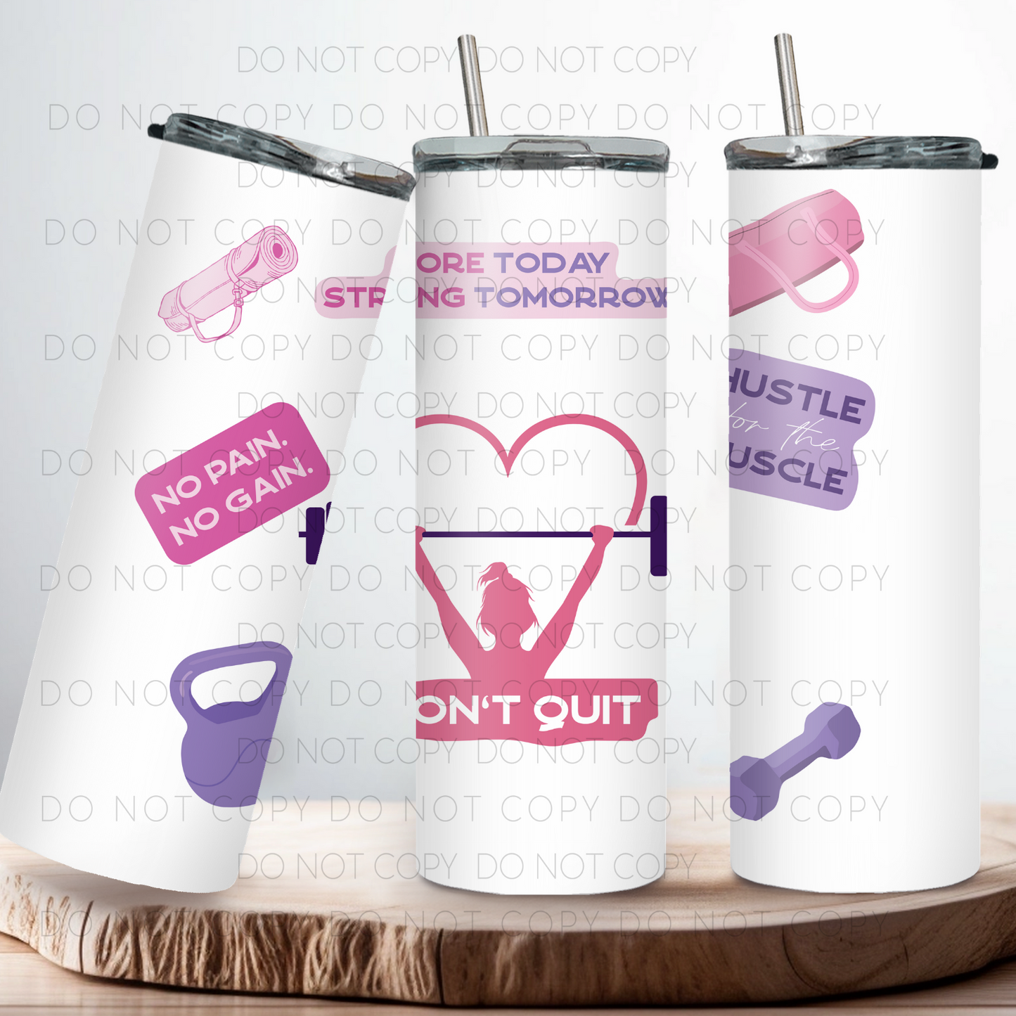 Don't Quit 20oz Tumbler