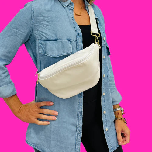 THOMAS & LEE NYLON CROSSBODY