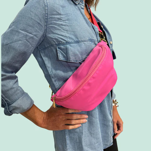 THOMAS & LEE NYLON CROSSBODY