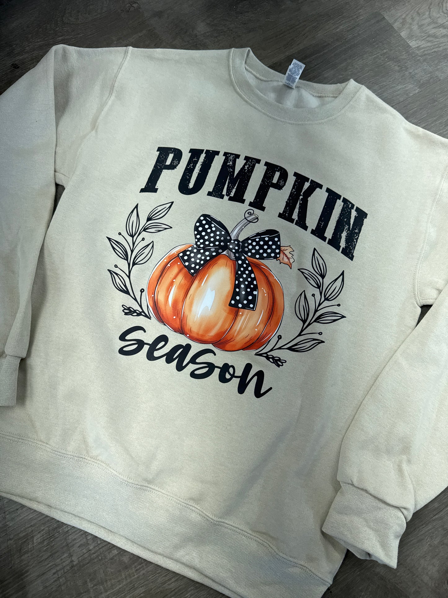 Pumpkin season crewneck