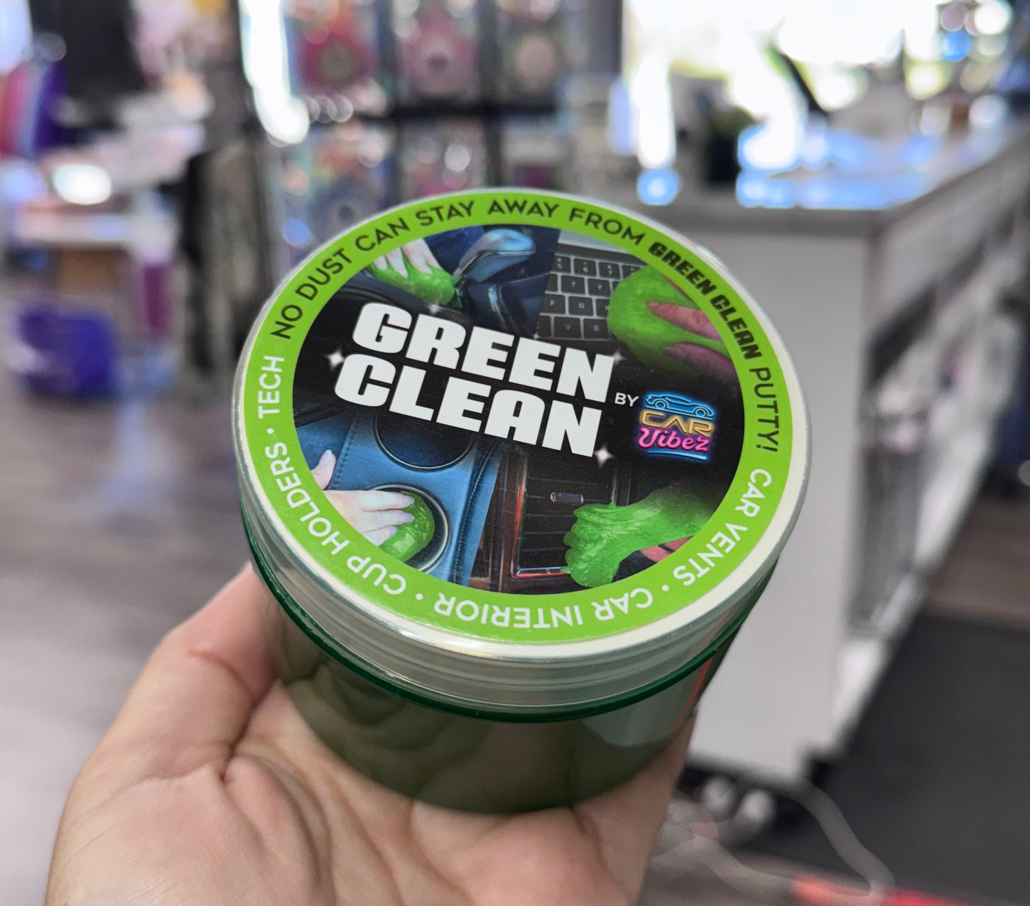 Car Vibez Green Cleaning Car Putty
