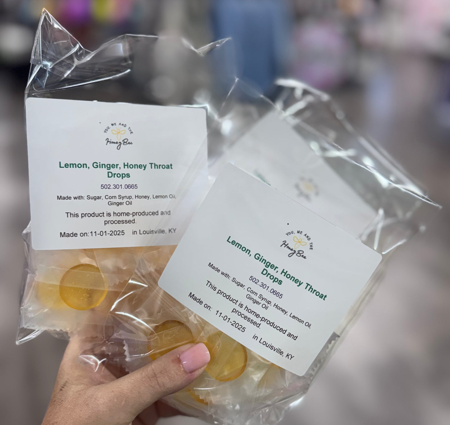 HONEY BEE COUGH DROPS