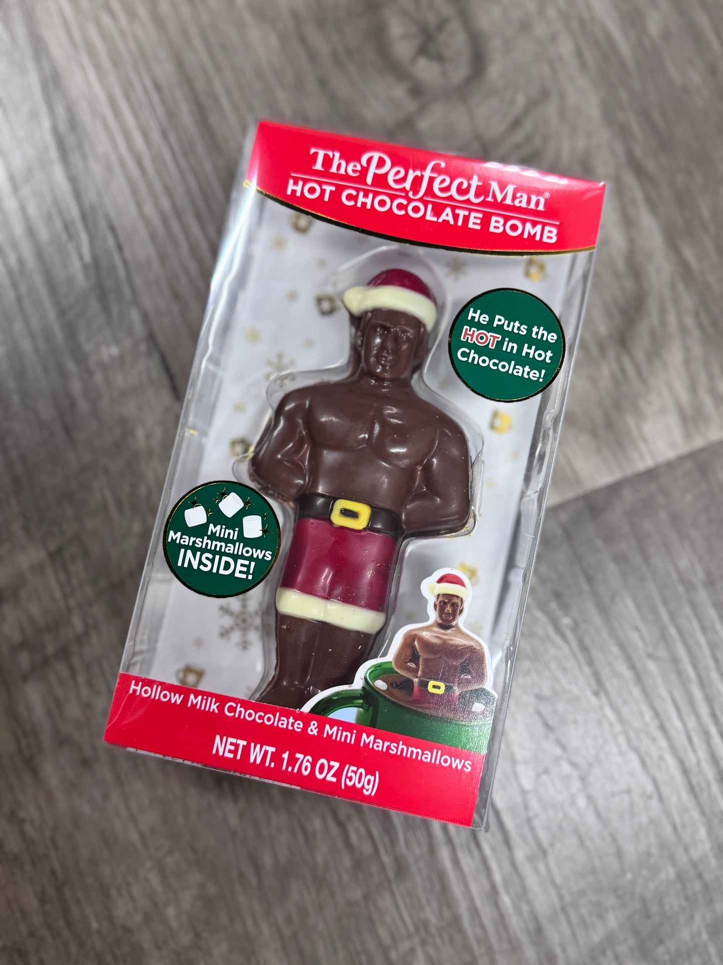 HOLIDAY PERFECT MAN HOT CHOCOLATE BOMB