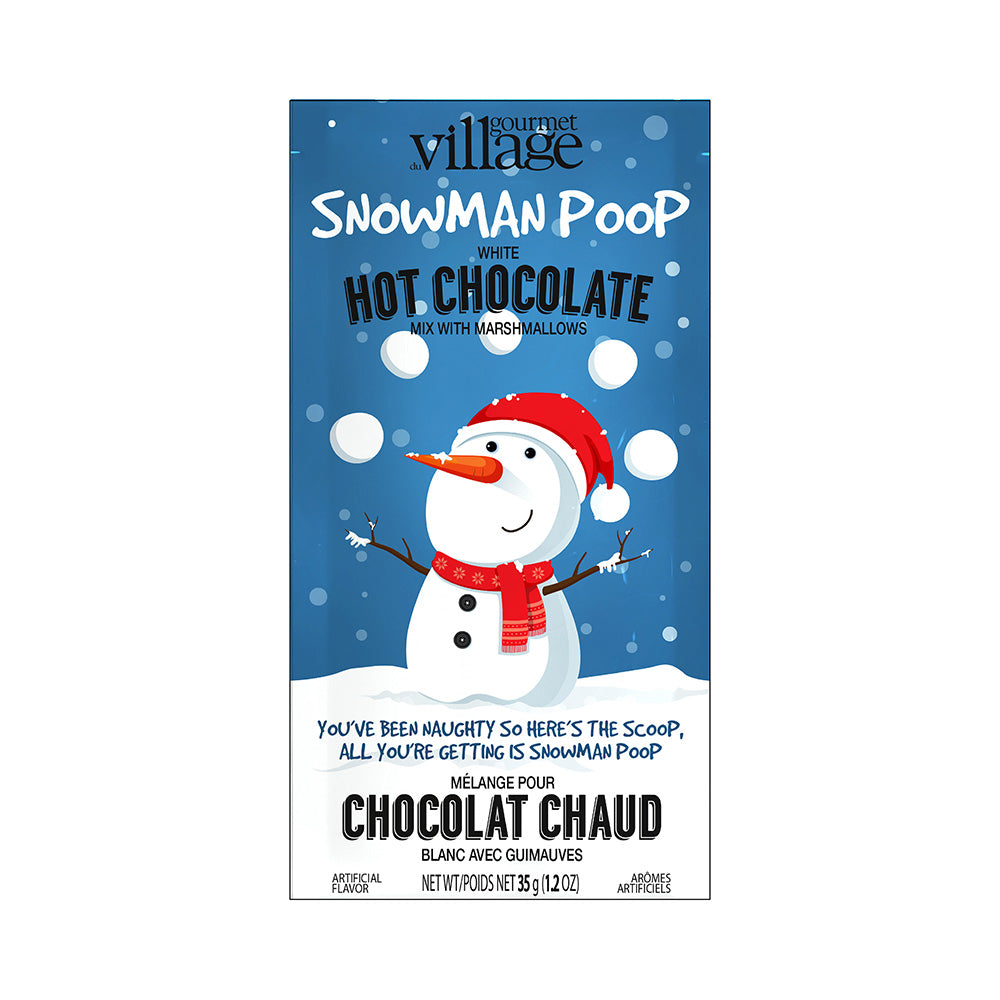 MINI HOT CHOC SNOWMAN POOP-USA