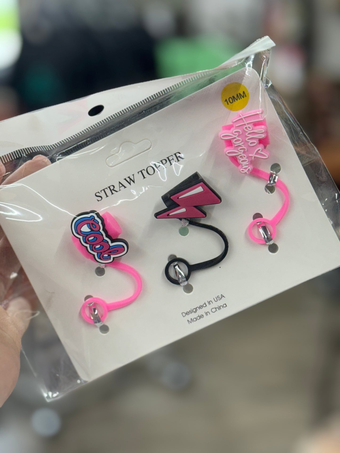 STRAW TOPPER