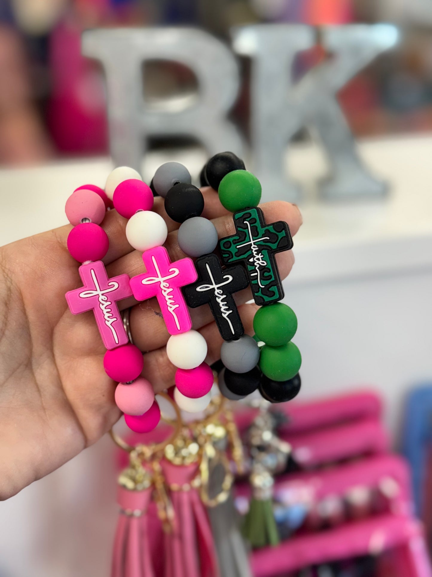 JESUS KEYCHAINS