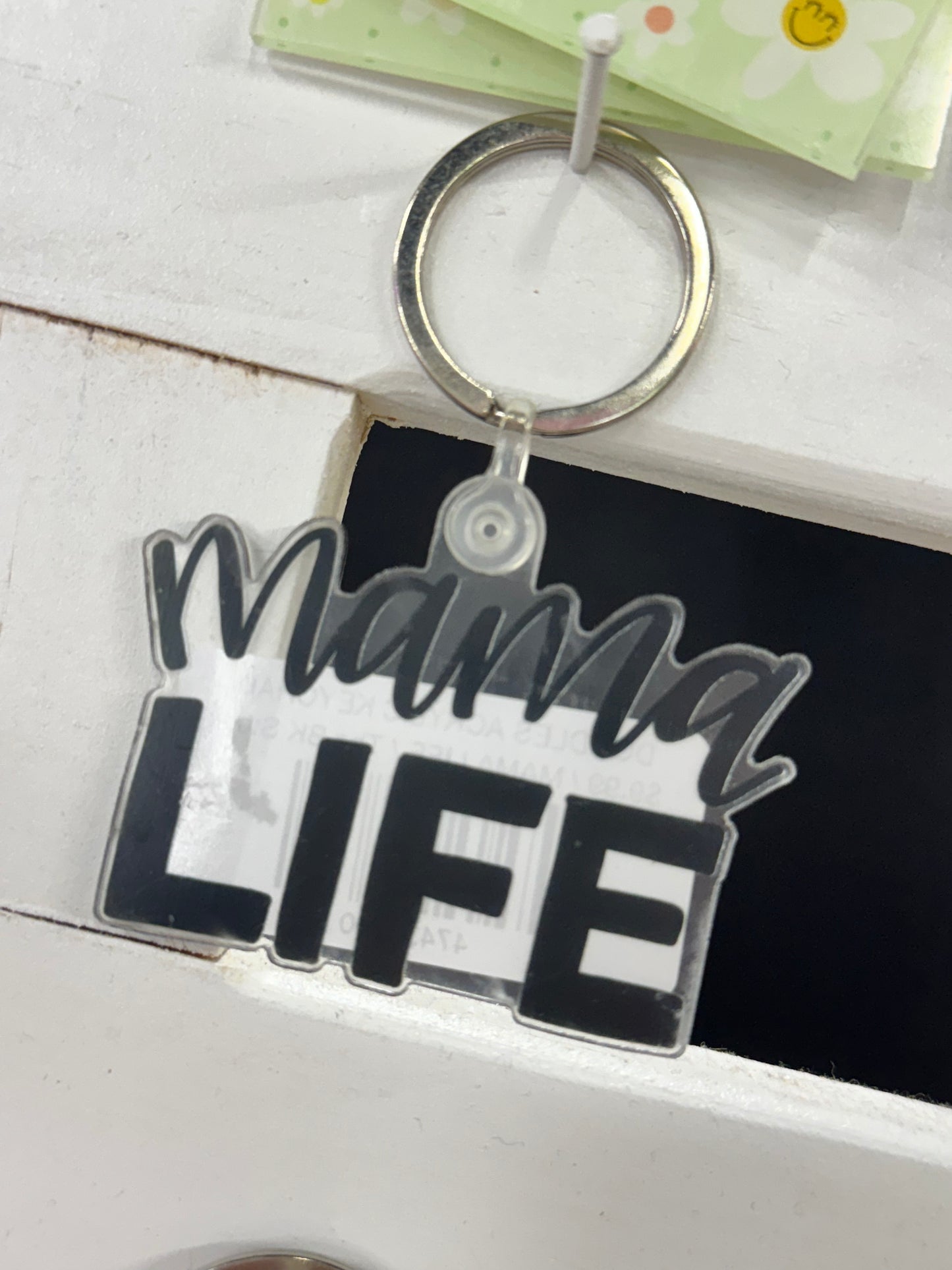 DOODLES ACRYLIC KEYCHAIN