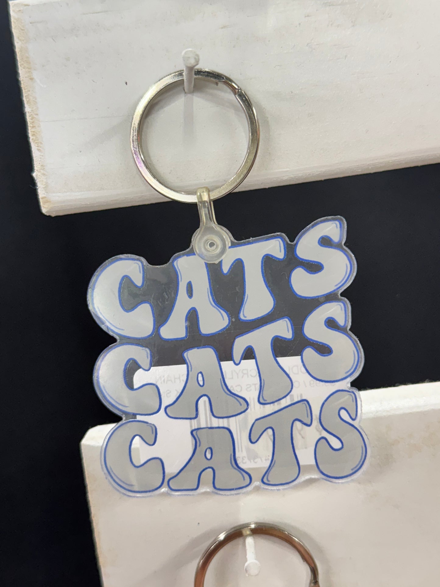 DOODLES ACRYLIC KEYCHAIN