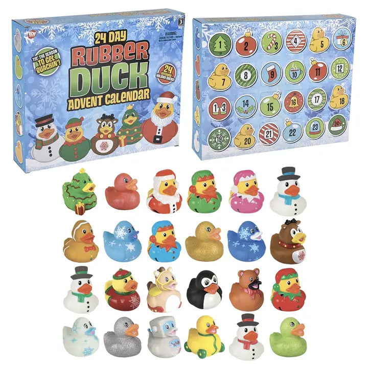 24 Day Rubber Ducky Christmas Advent Calendar