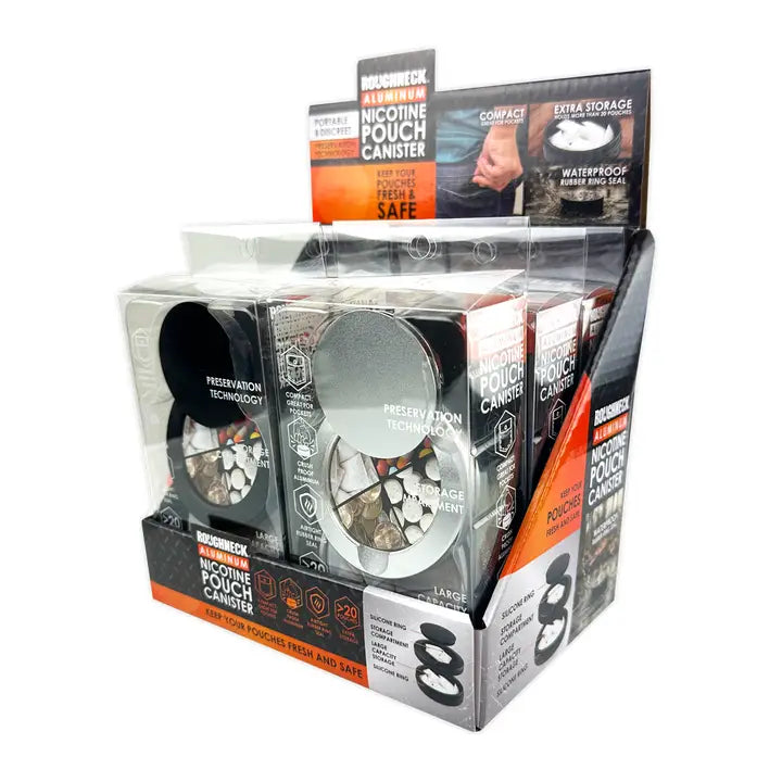 Roughneck Aluminum Pouch Storage Canister