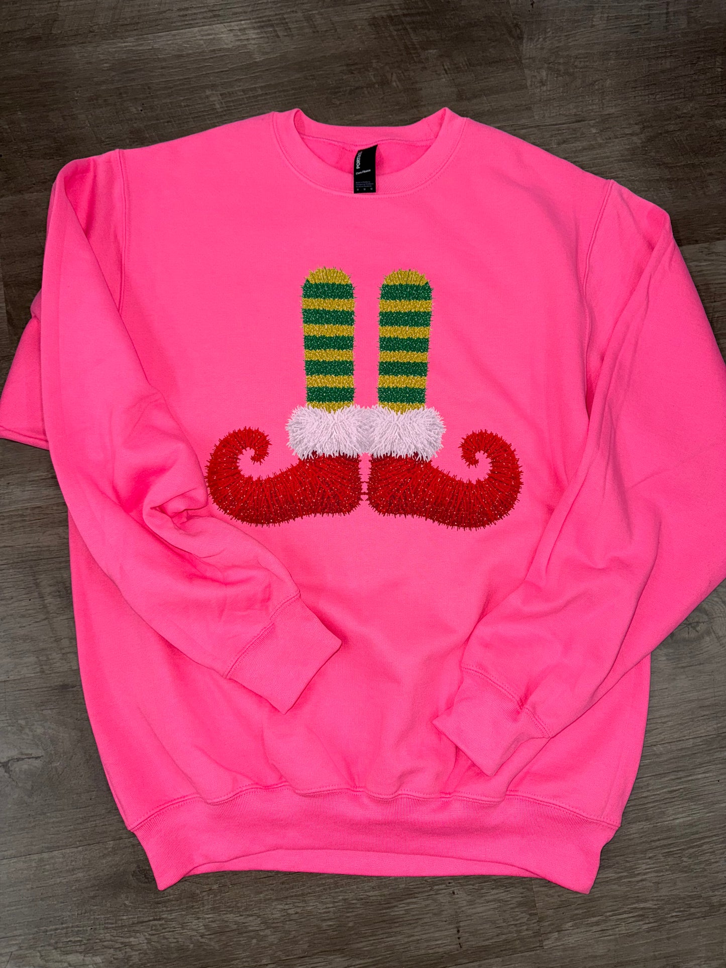 YARN ELF CREWNECK