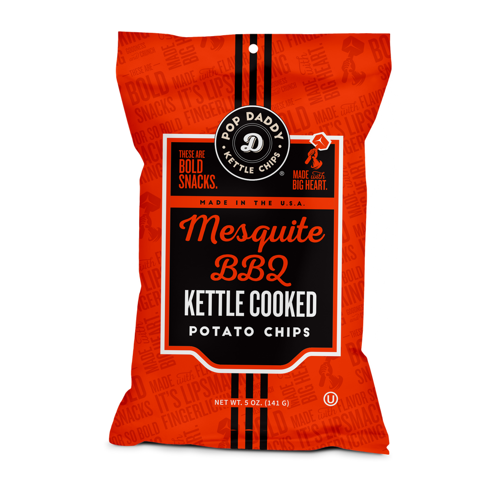 Mesquite BBQ Kettle Cooked Potato Chips 5.0 oz