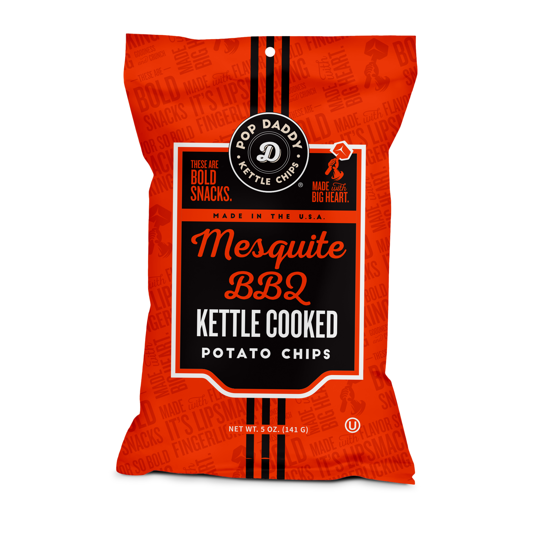 Mesquite BBQ Kettle Cooked Potato Chips 5.0 oz