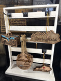 RECLAIMED PATRIOT ORNAMENTS