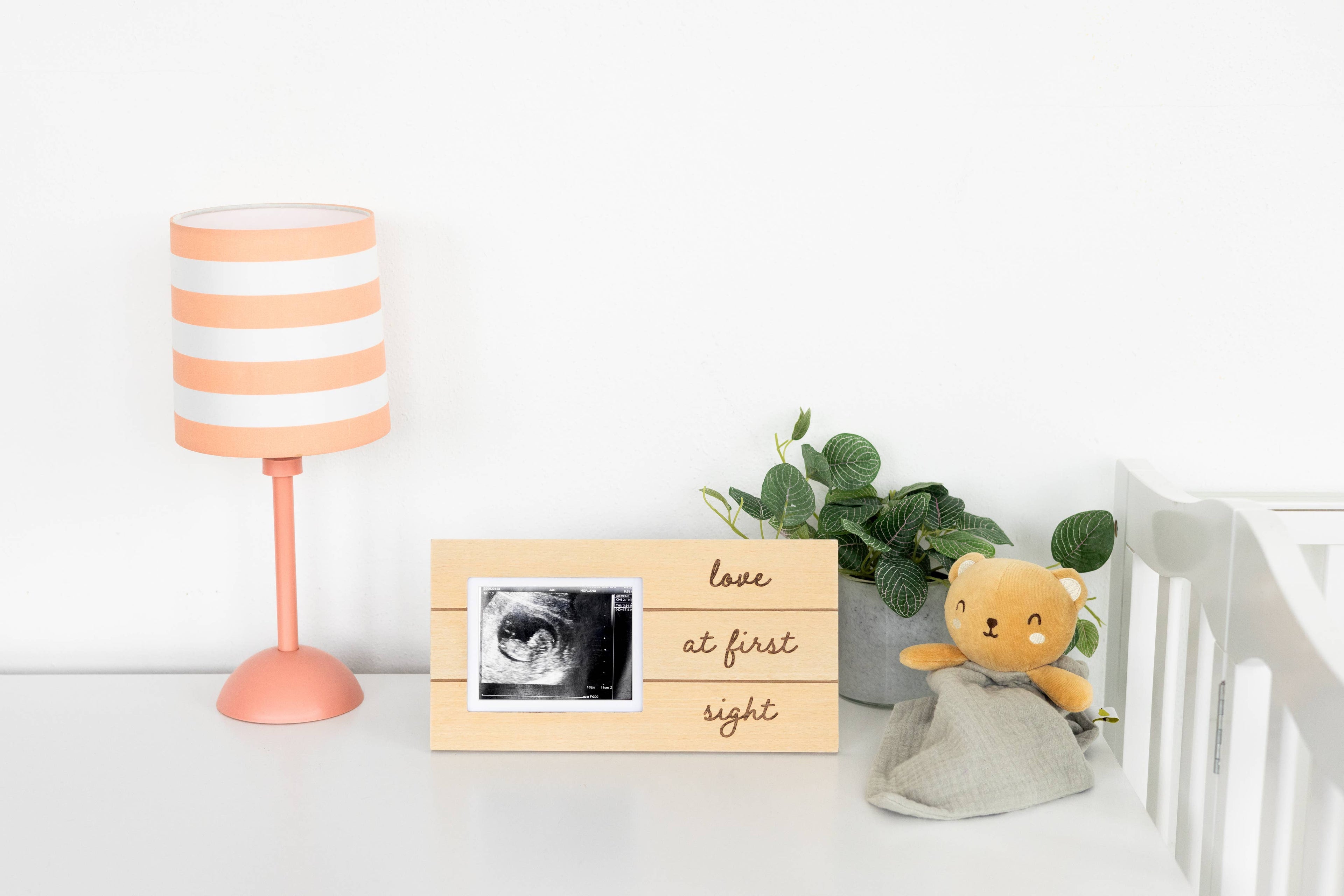 Love At First Sight Sono Plaque Frame, Baby Nusery