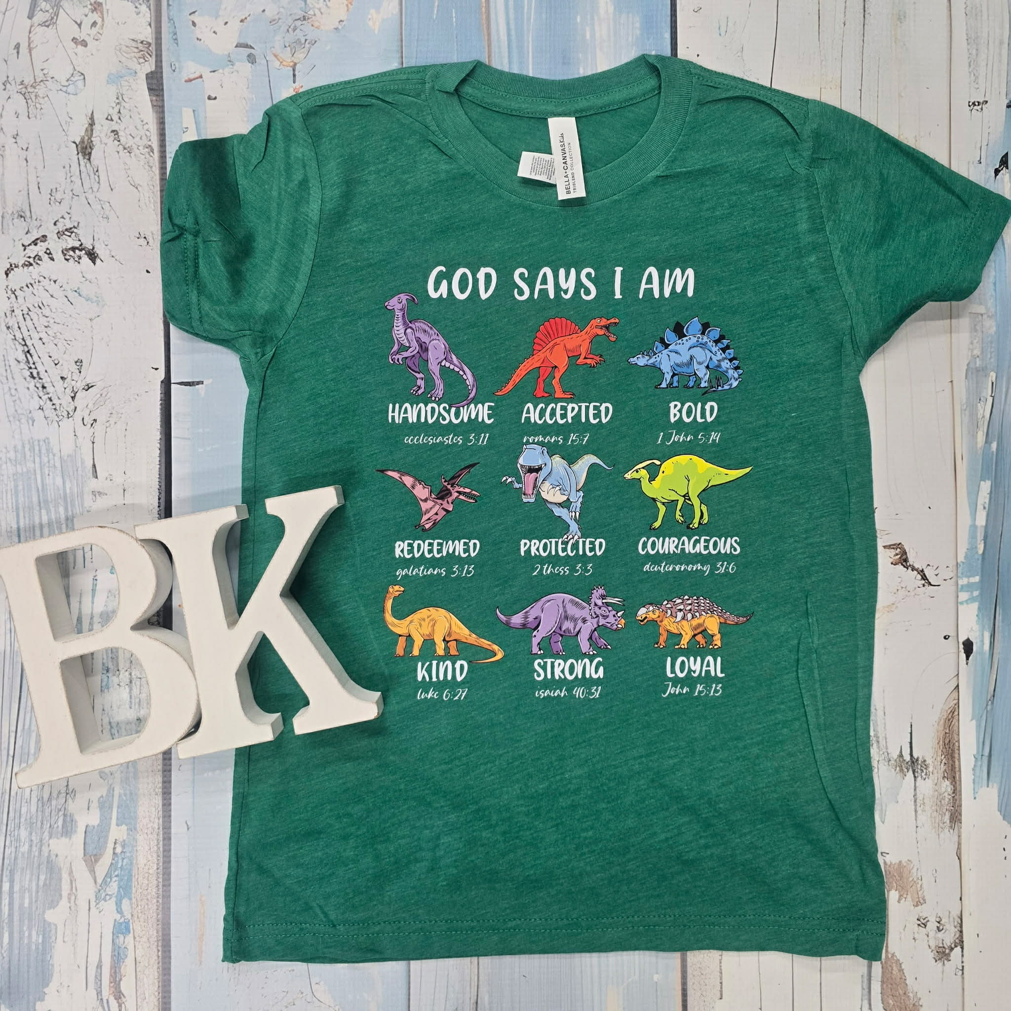 GOD SAYS I AM DINOS TEE