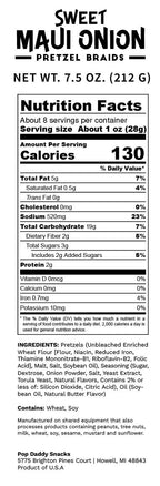 Seasoned Pretzels - 7.5oz - Sweet Maui Onion