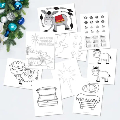 MAGNETIC NATIVITY ADVENT CALENDAR