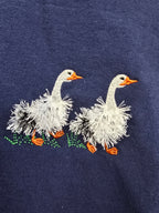 FRINGE GEESE EMBROIDERY TEE