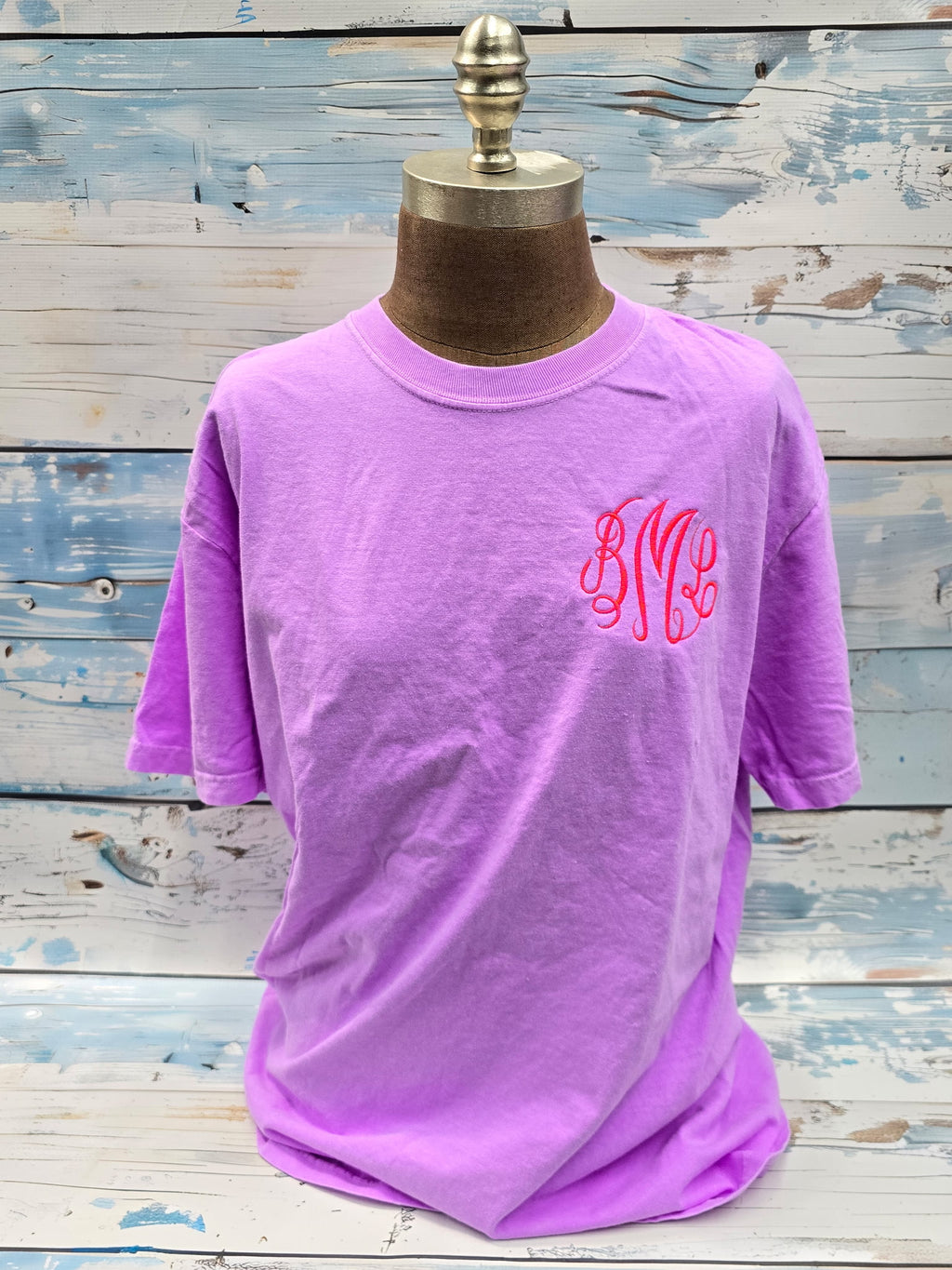Mystery Neon Monogram Tee
