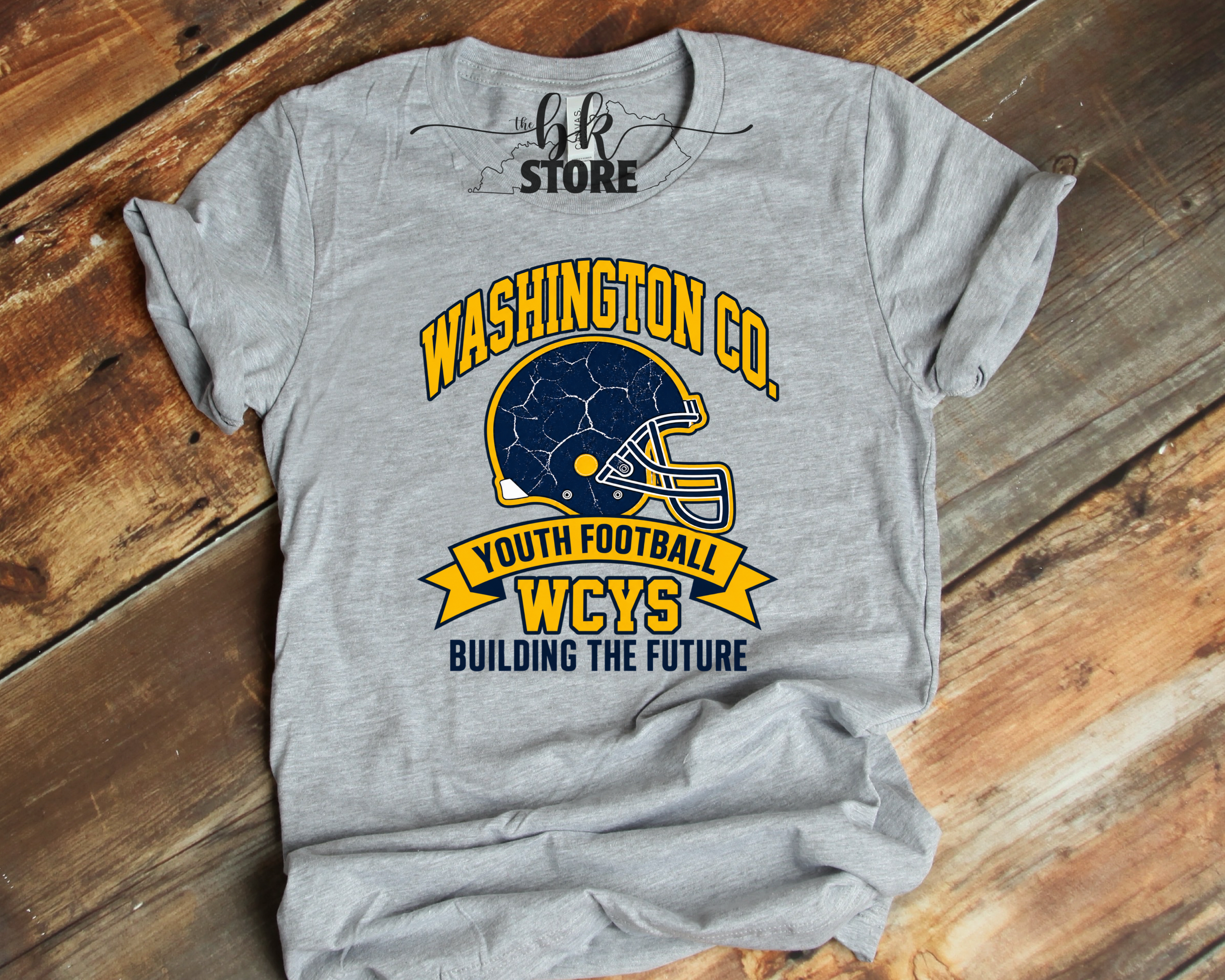 Grey Tee- WCYS-Building the Future With Personalization