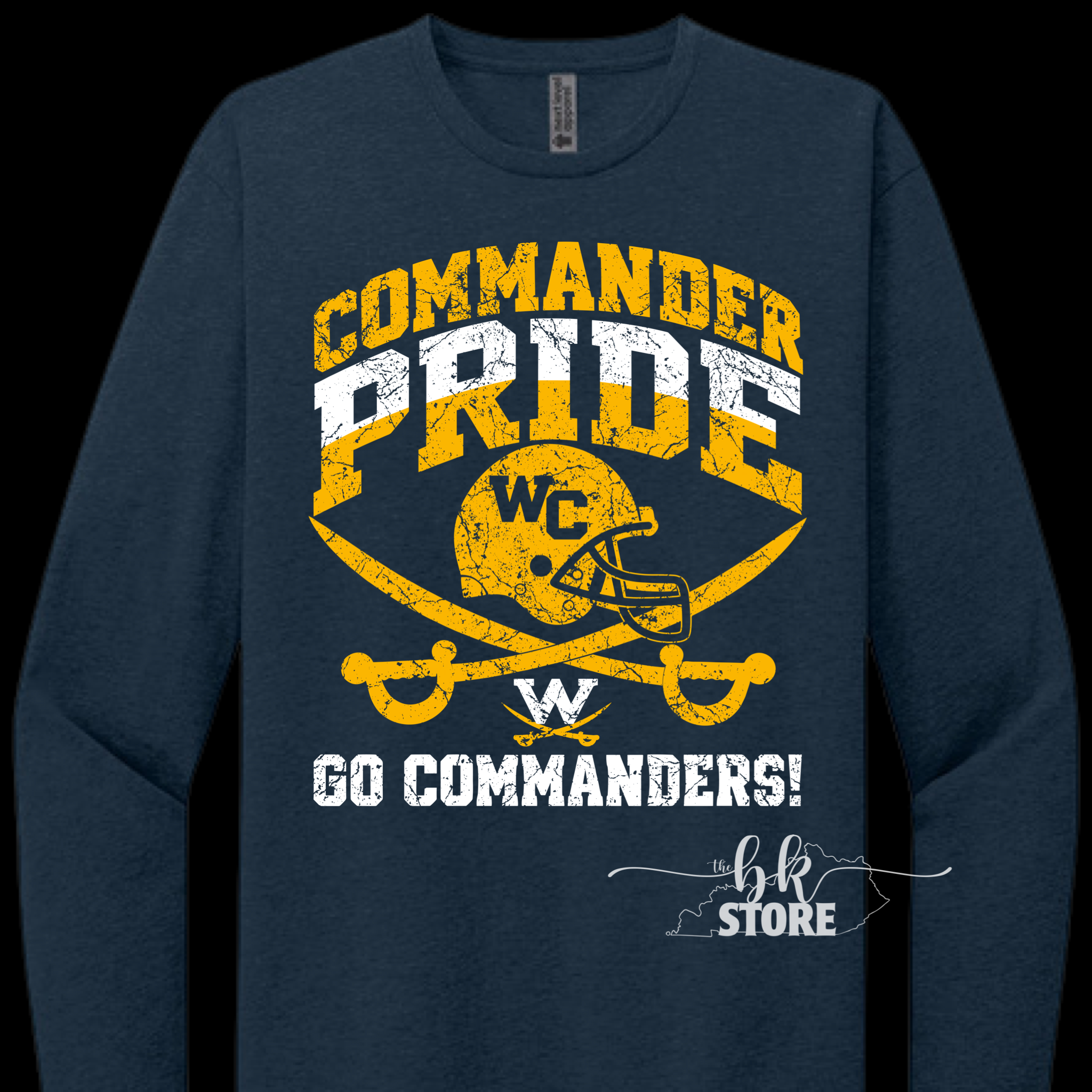 Navy Long Sleeve- WCYS-Commander Pride