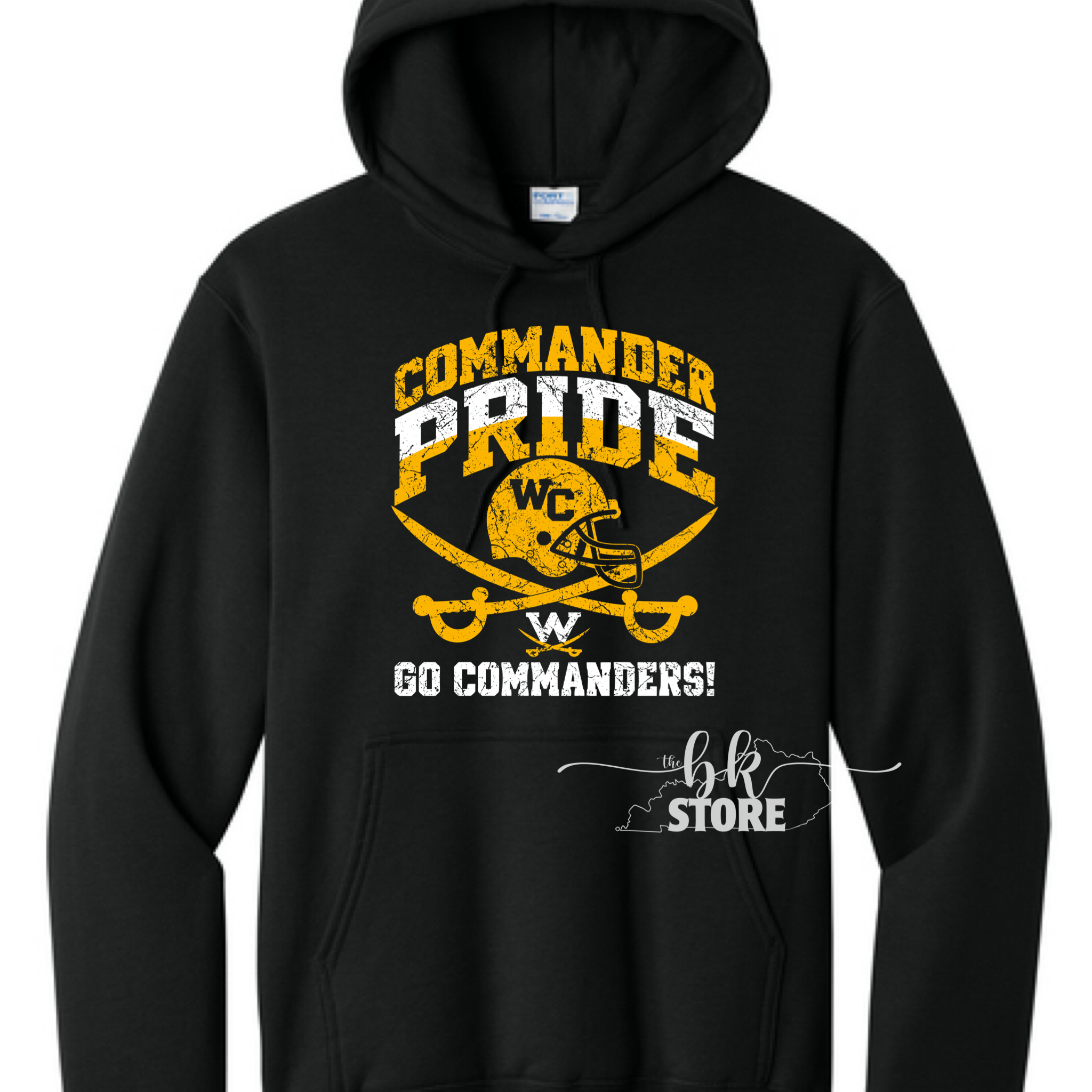 Black Hoodie- WCYS-Commander Pride