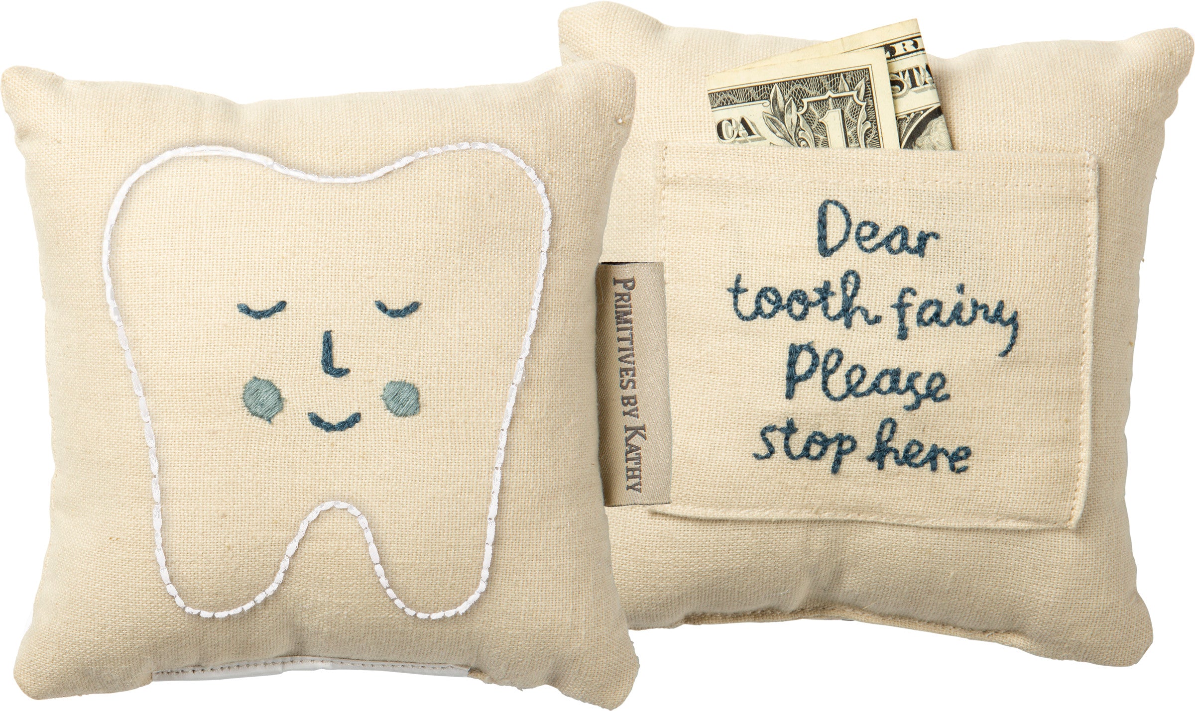 TOOTHFAIRY CANVAS PILLOW