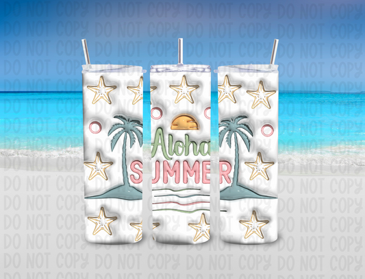 Aloha Summer 20 oz Tumbler