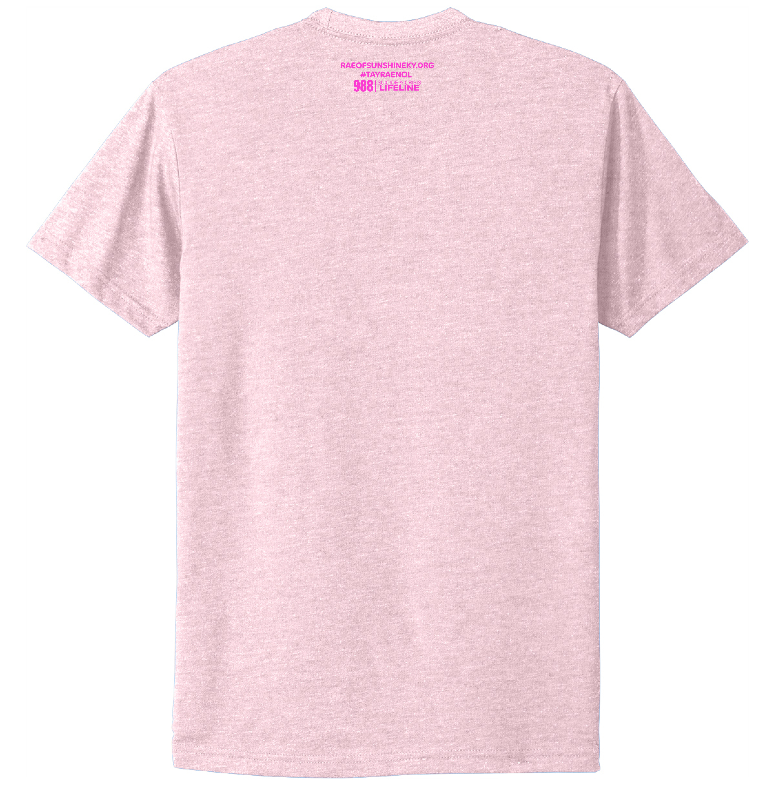 RAE OF SUNSHINE PINK ON PINK GLITTER