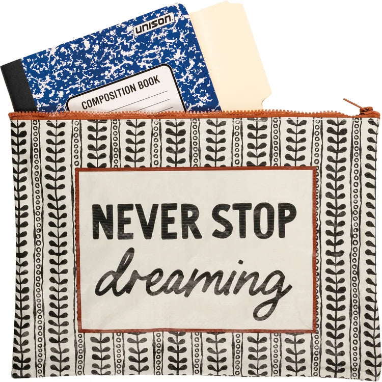 LARGE ZIPPER POUCH