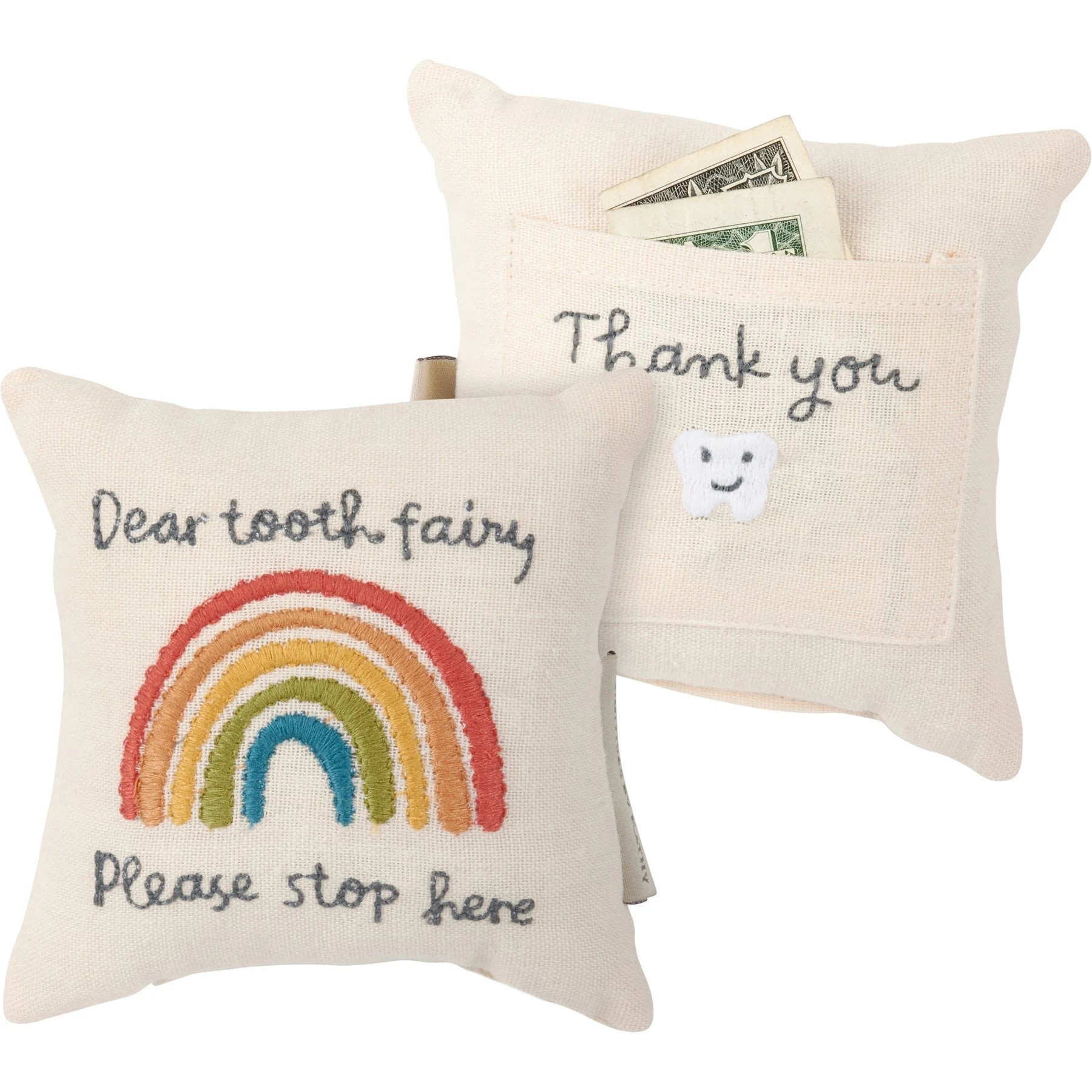 TOOTHFAIRY CANVAS PILLOW