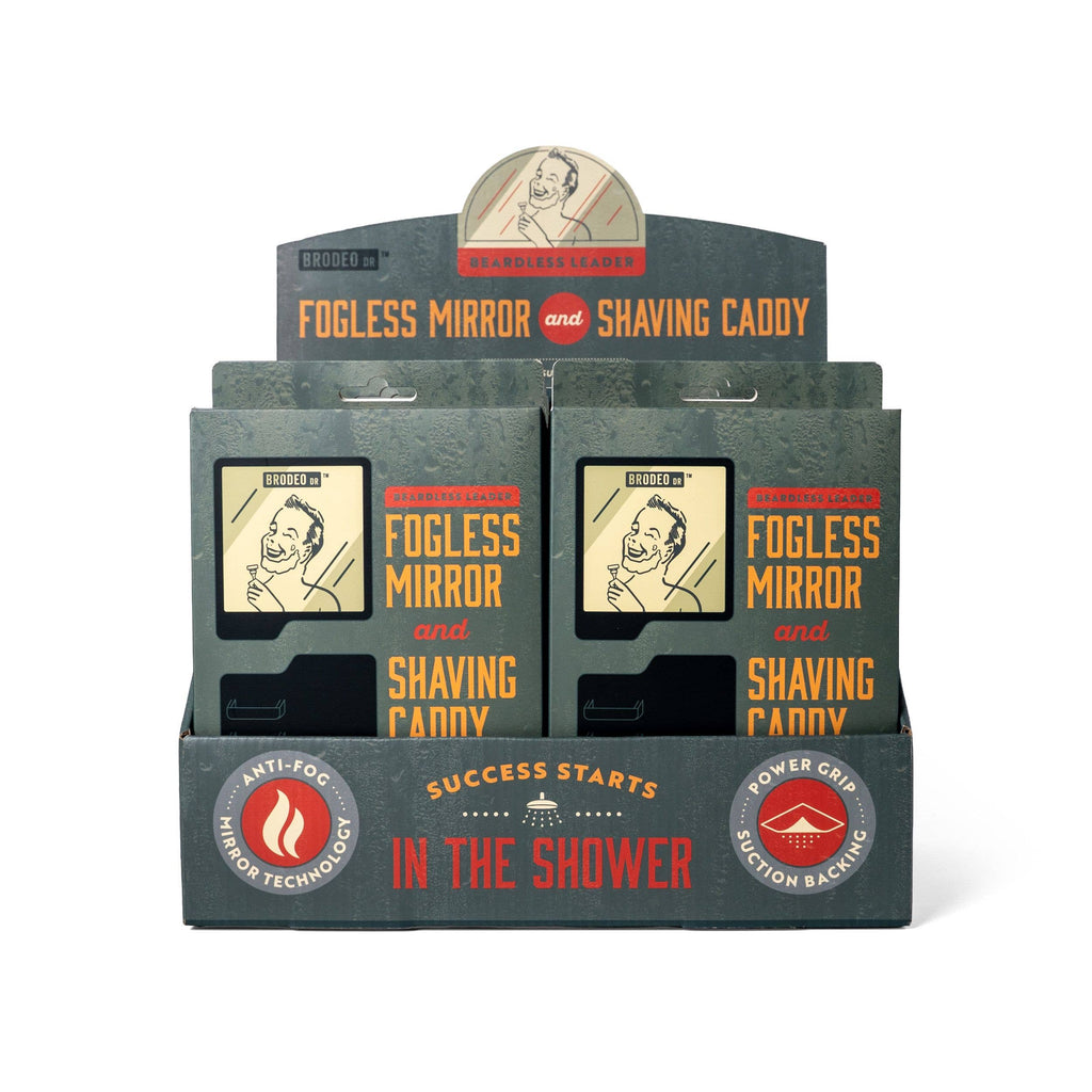 Brodeo Drive Beardless Leader Fogless Shaving Mirror & Organ