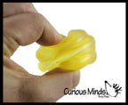 1 -2" Gummy Bear Shaped Ball - Thick Glue/Gel Syrup Molasses