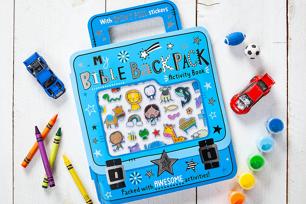 My Bible Backpack Activity Book (Ages 3+, Easter Gifts)