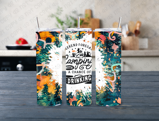 Weekend Forecast 20 oz Tumbler