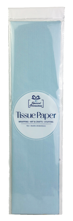 Party Tissue Paper Light Blue, 10 Sheets Gift Wrapping Paper
