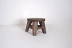 11007 - 9x9x6 wood riser (ROUND) home decor espresso