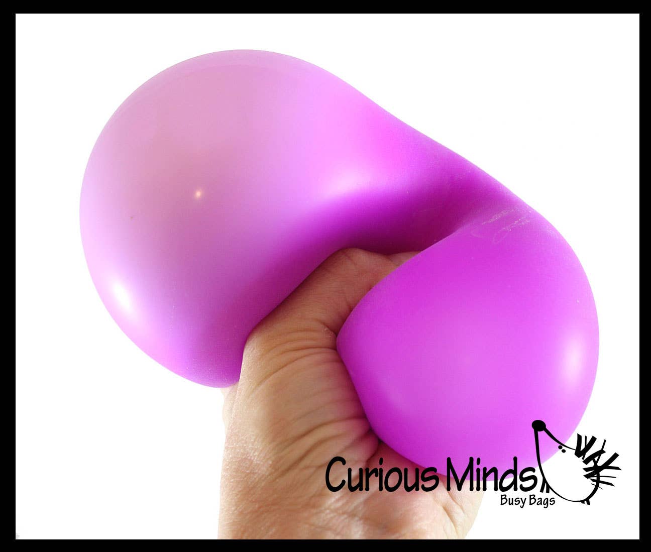 Jumbo 4" Doh Filled Stress Ball - Solid Color