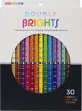 DOUBLE RAINBOW DUAL ENDED COLORED PENCILS