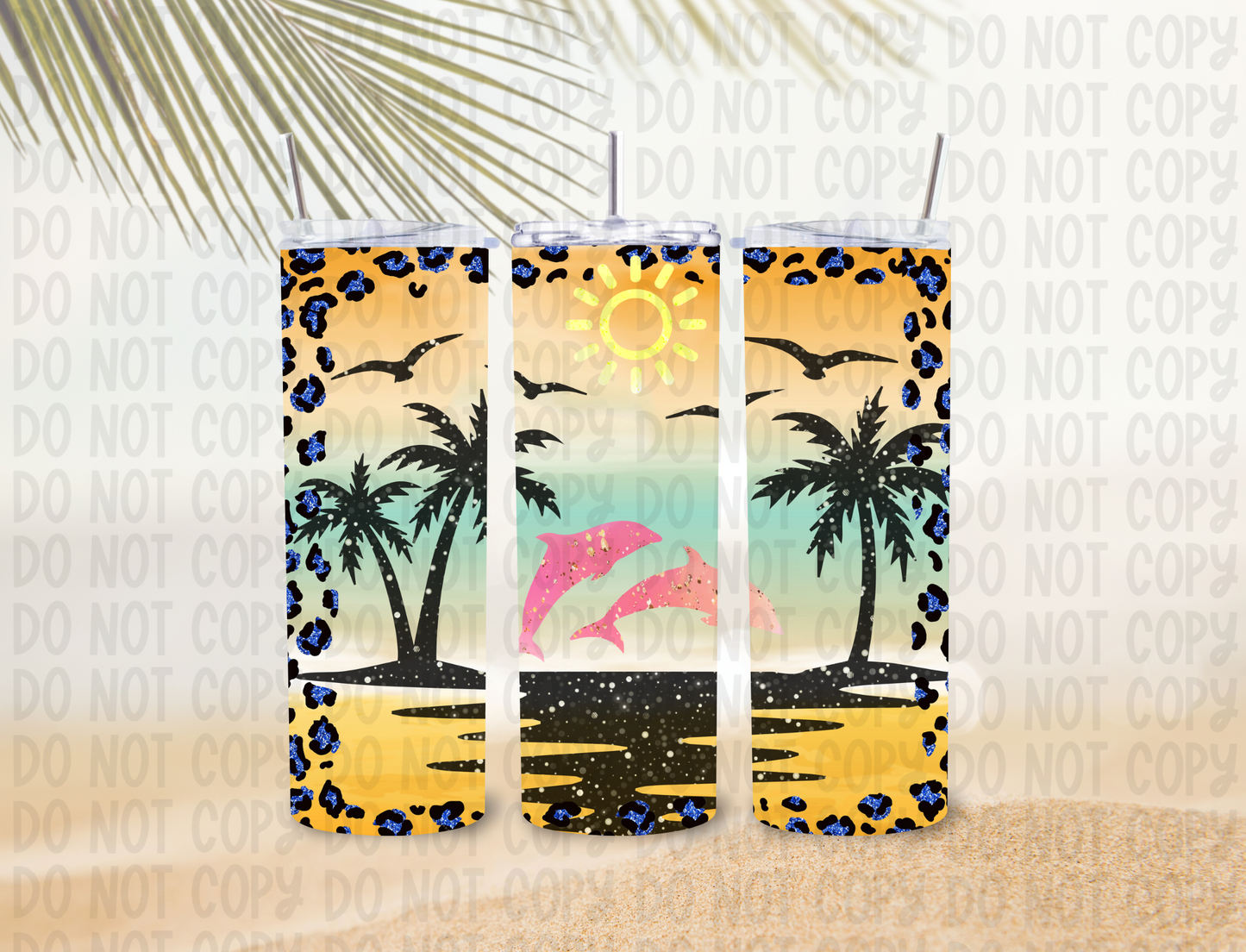 Dolphin 20 oz Tumbler