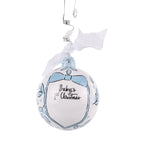 Blue Bowtie 1st Christmas Ornament
