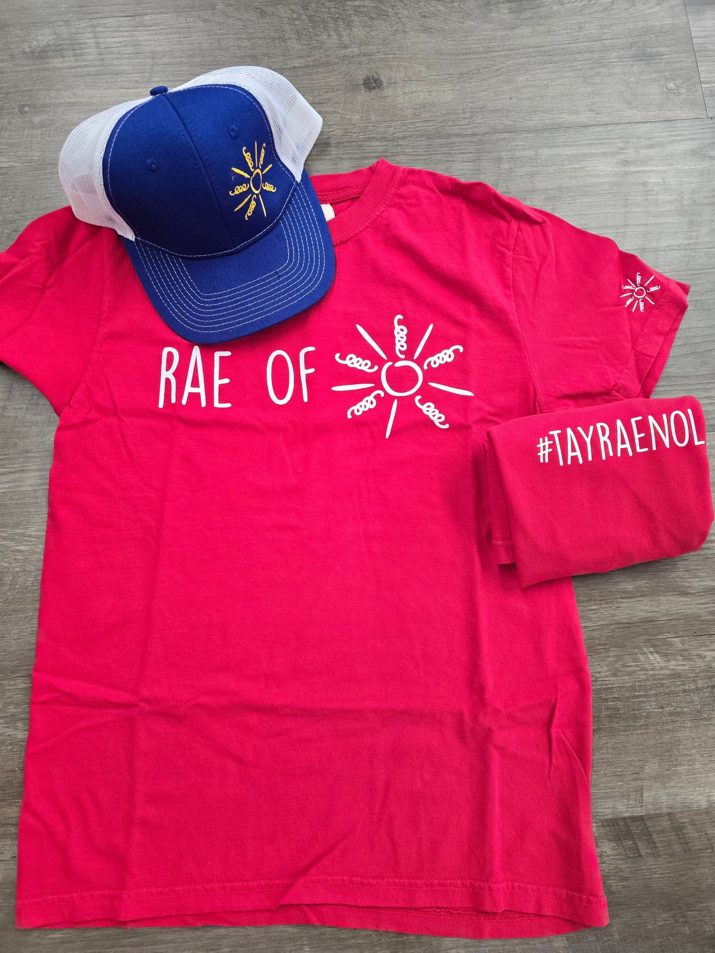RAE OF SUNSHINE RED TEE