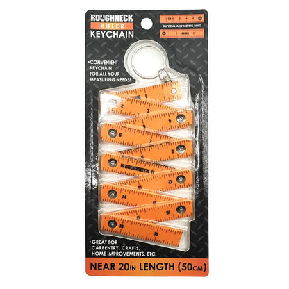 Roughneck 20 in Ruler Keychain