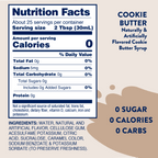 Sugar Free Cookie Butter Syrup