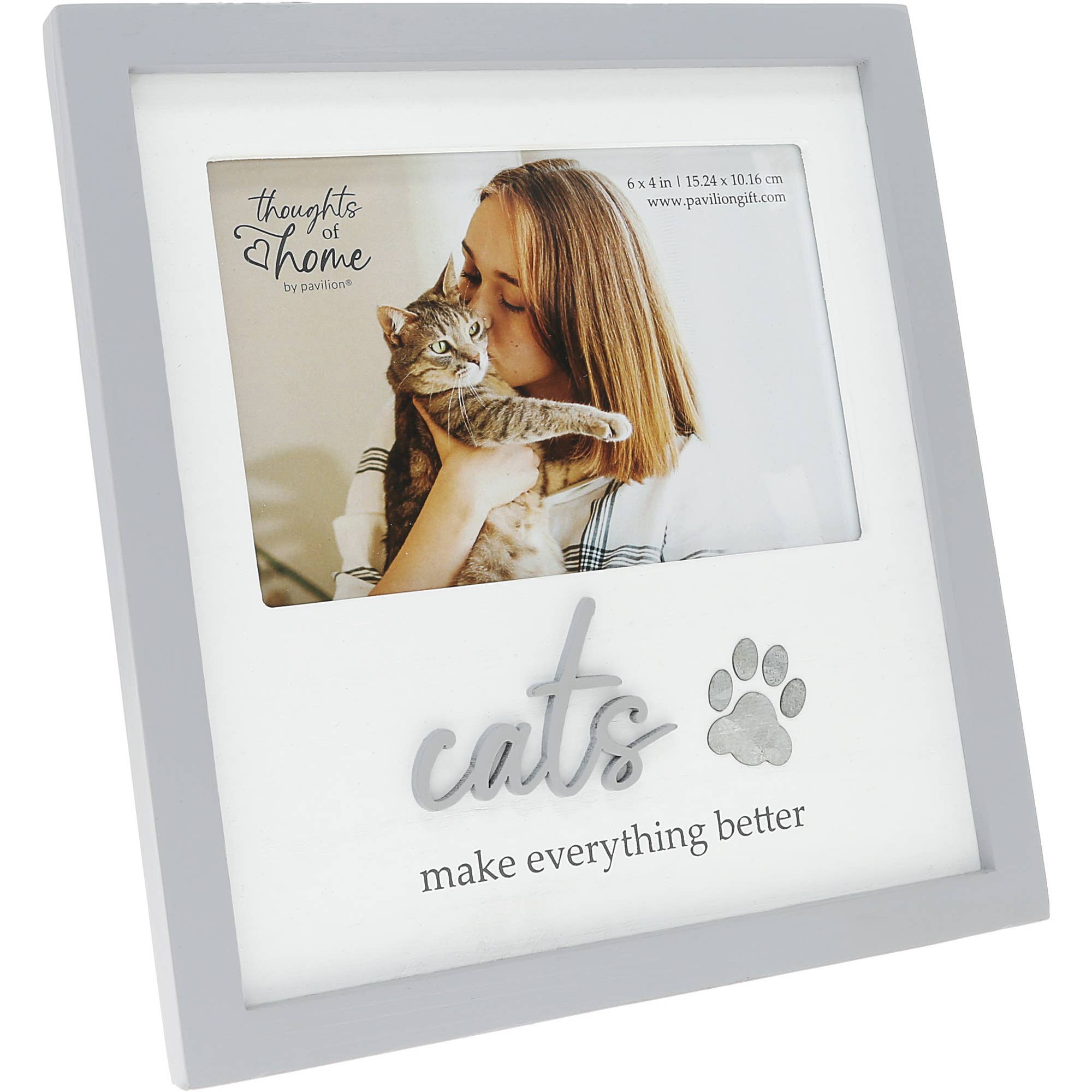 Cats - 7.75" x 8.25" Frame (Holds a 6" x 4" Photo)