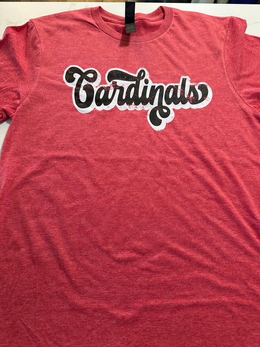 RED CARDINALS TEE