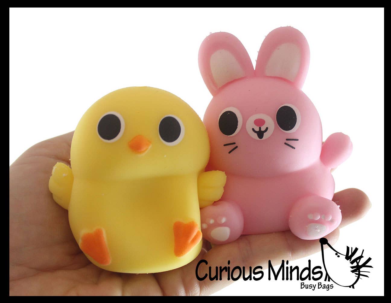 1 Easter Themed Creamy Doh Filled Squeeze Stress Balls