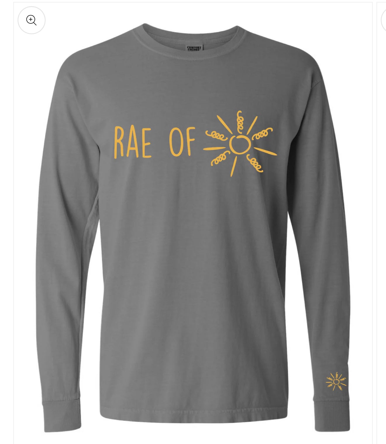 RAE OF SUNSHINE Granite Long Sleeve Tee