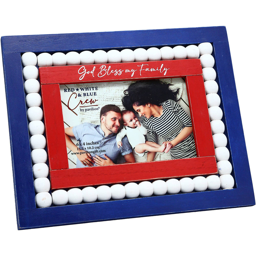 God Bless - 10" x 7.75" Frame (Holds 6" x 4" Photo)